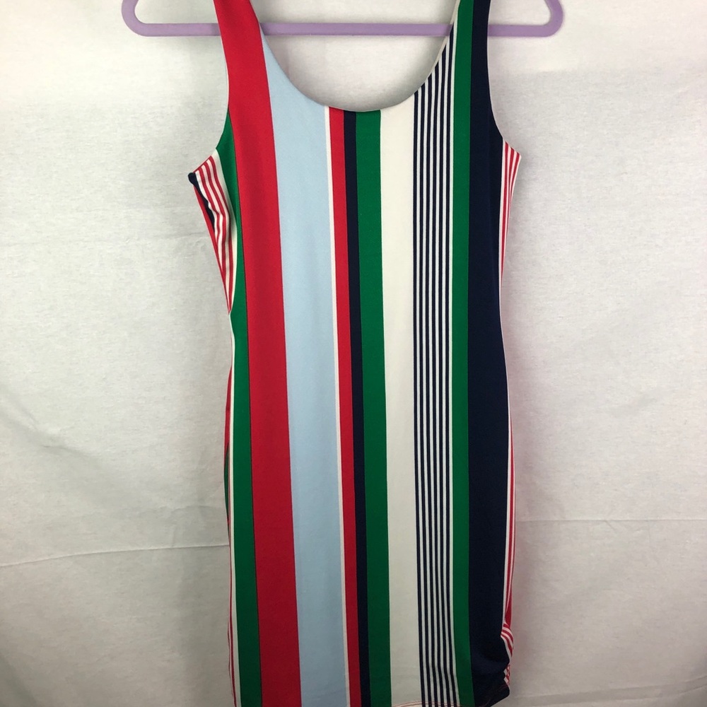 Body con striped dress